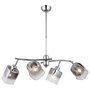 Opviq Derma - 51-04 Candelabro Cromado con Tapa de Vidrio